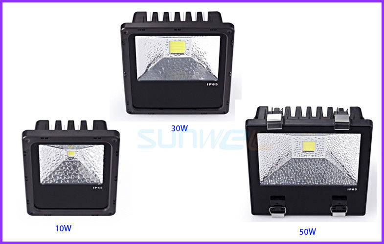 Aluminum 30W led flood lights outdoor high power Warm White for gas station