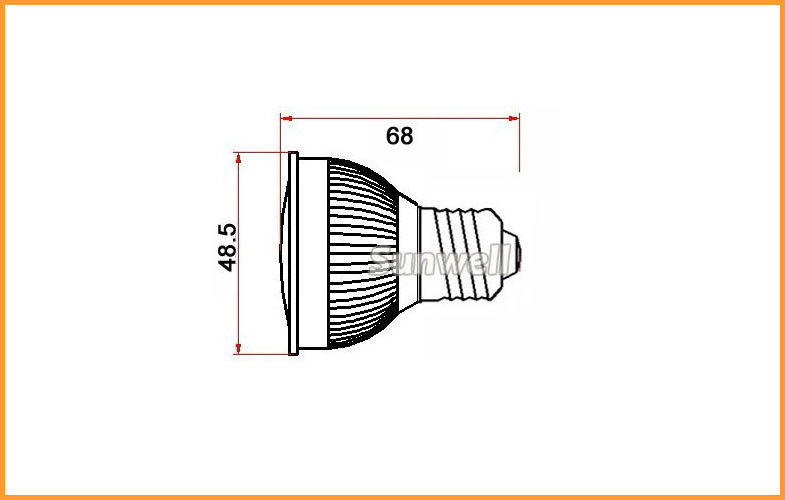 ROHS indoor high power Led Spot Lighting 12 volt / led work light