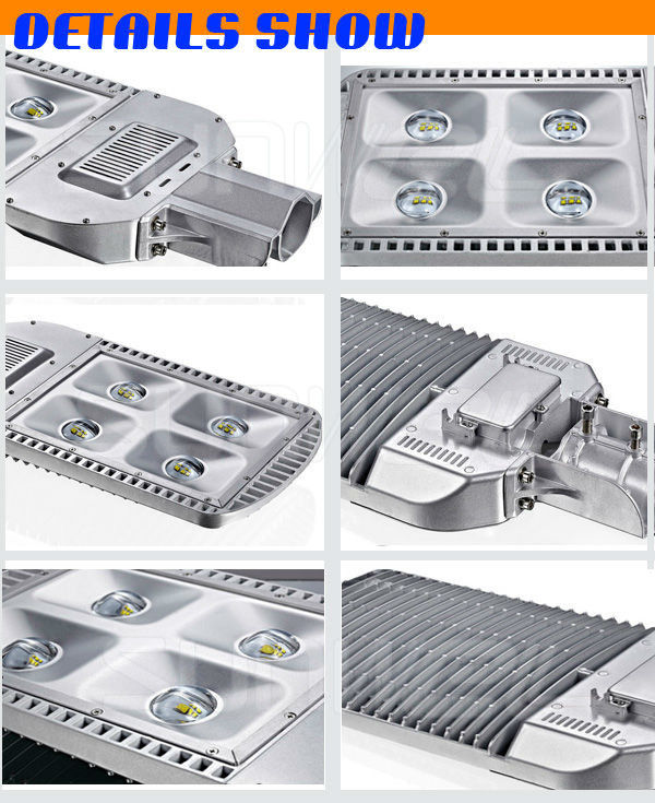 Unique 80w Energy Efficient Street Lighting Pure White Long Lifespan