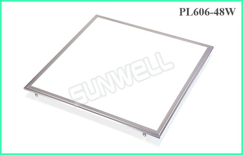 Aluminum alloy led square panel light 2700 - 6500k / led ceiling panel