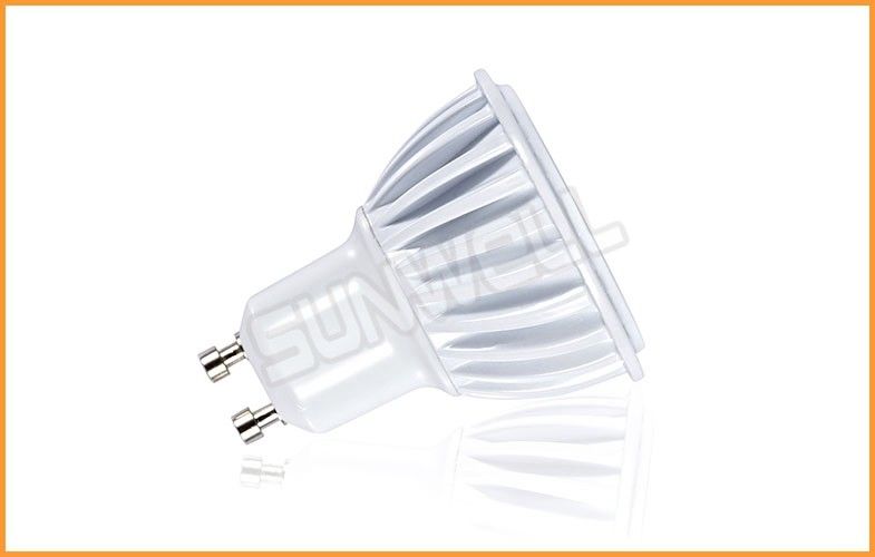 Gu10 / mr16 led spot light 120degree beam angle for museums art galleries