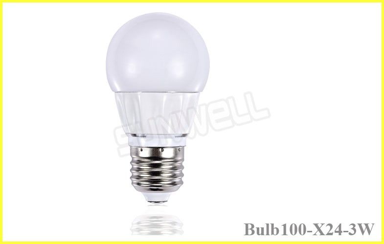 E27 Led Lighting Bulbs Dimmable 220v 3w for advertisement signs backlighting