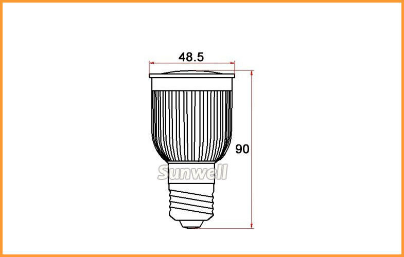 120 Degree Beaming Angle Led Spot Lighting Replacement 3000k - 6000k