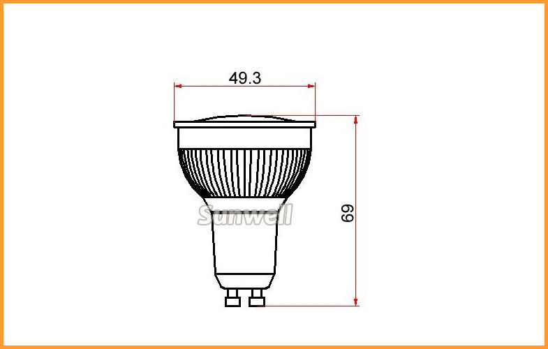 ROHS indoor high power Led Spot Lighting 12 volt / led work light