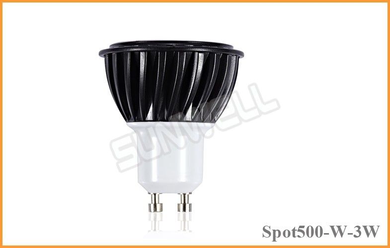 Gu10 / mr16 led spot light 120degree beam angle for museums art galleries